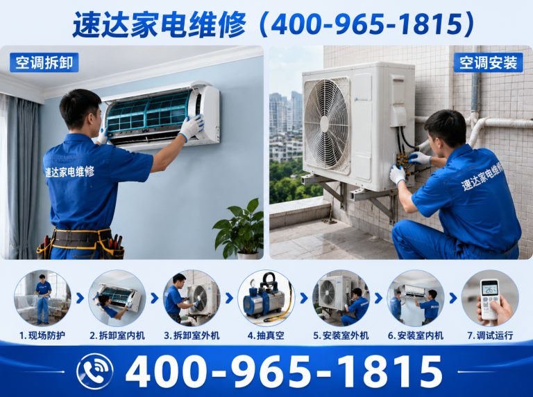 塔城空调维修展示图